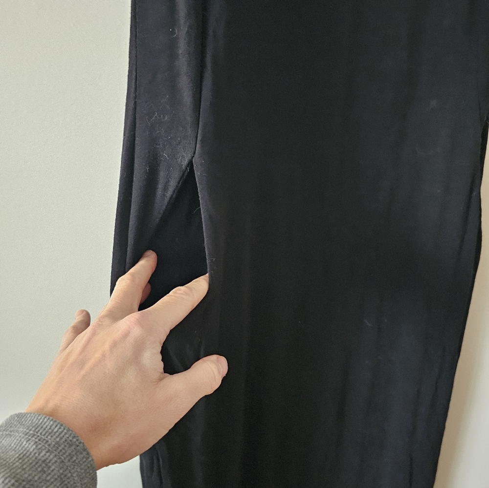 Lulu's Black Maxi Dress - Picture 3 of 4